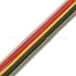Braided Nylon Thread, Nylon String for Jewelry Beading Making, Mixed Color, 2mm, about 10.94 Yards(10m)/pc