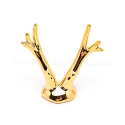 Porcelain Antlers Home Display Decorations, Gold, 83x82.5x33mm
