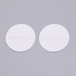 Flat Round English Paper Piecing, Paper Quilting Template for Patchwork, DIY Accessories, White, 3.8cm, 100pcs/bag