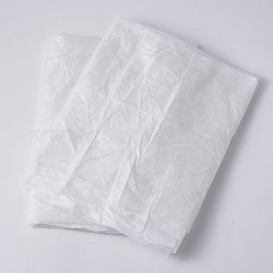 Mantel de plástico desechable, cubierta de mesa rectangular, para banquete de fiesta interior o exterior, blanco, 22x22 cm, 8 PC / sistema