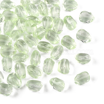 50 Stück transparente Glasperlen&nbsp;GLAA-YW0004-83G-1