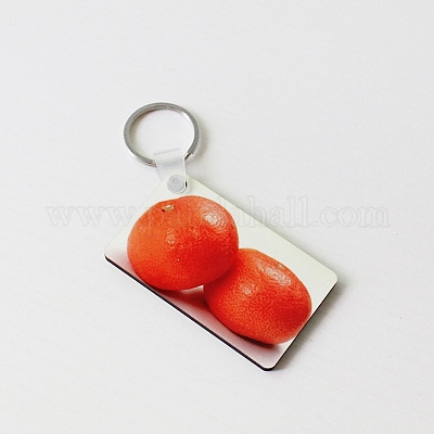 Wholesale Sublimation Double-Sided Blank MDF Keychains 