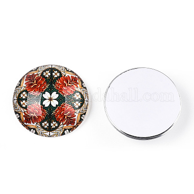 Glas cabochons&nbsp;GGLA-T004-10-19-1