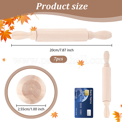 Mattarello di legno&nbsp;TOOL-WH0130-10-1