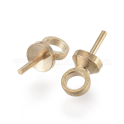 Pendenti a paletta in ottone&nbsp;KK-G322-02KCG-1