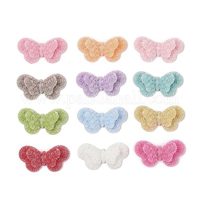 Cabochons décodés en résine opaque&nbsp;RESI-Q230-02-1