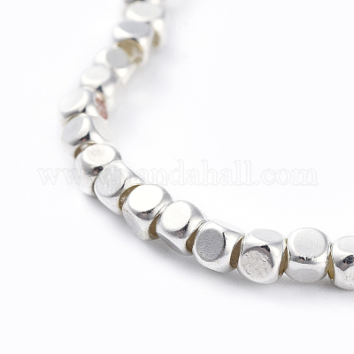 Armbänder aus Messingperlenstretch&nbsp;BJEW-JB04402-1