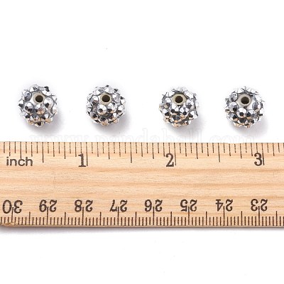 Stämmig Harz Strass Perlen&nbsp;RESI-M019-27-1