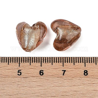 Argento fatti a mano perle di vetro MURANO&nbsp;LAMP-Q005-06E-1
