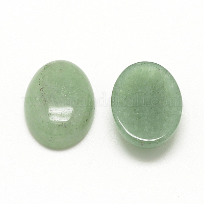 Natürlichen grünen Aventurin Cabochons&nbsp;G-R415-18x25-43-1