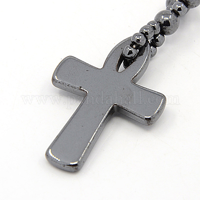 Hematite hot sale ankh necklace