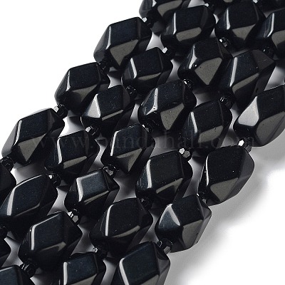 Natürlichen Obsidian Perlen Stränge&nbsp;G-C182-24-01-1