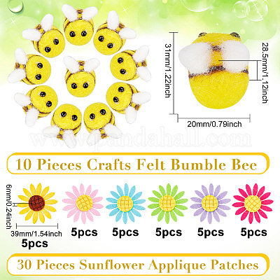 Punch Needle Kit - Sunflower Bee Sewing Clamp