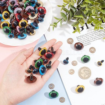 China Factory Plastic Doll Eyes, Craft Eyes, for Crafts, Crochet Toy and  Stuffed Animals, Half Round 3x1.5mm in bulk online 