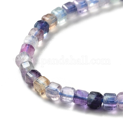 Natürlichen Fluorit Perlen Stränge&nbsp;G-D467-A03-1