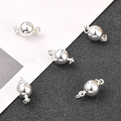 Magnetic Jewelry Clasps S/2 - Silver