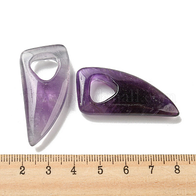 Natürlichen Amethyst Edelsteinanhänger&nbsp;G-M417-03E-1