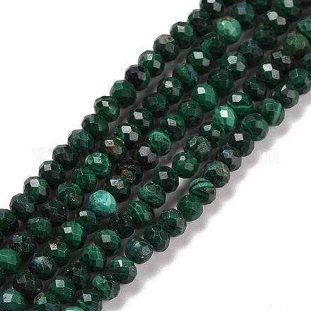 Natural Malachite Beads Strands G-E194-08-1