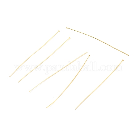 Brass Flat Head Pins KK-F824-114H-G-1