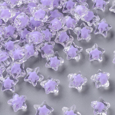 Perles en acrylique transparente TACR-S152-01A-SS2114-1