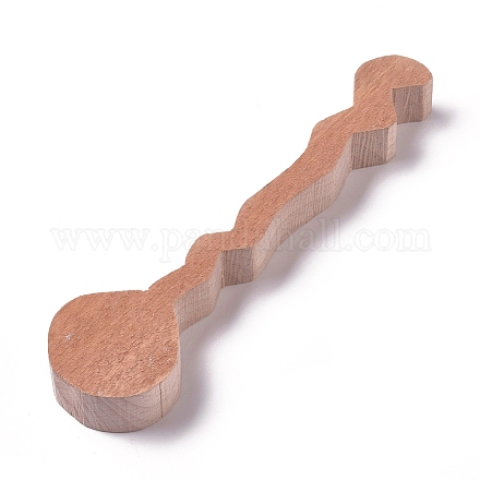 Cuchara de talla de madera AJEW-WH0105-74-1