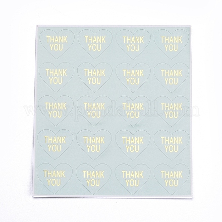 Merci stickers DIY-I018-20F-1