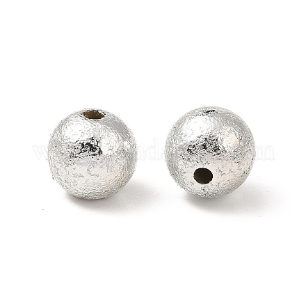 Perles en plastique ccb avec placage UV FIND-Z066-02A-1