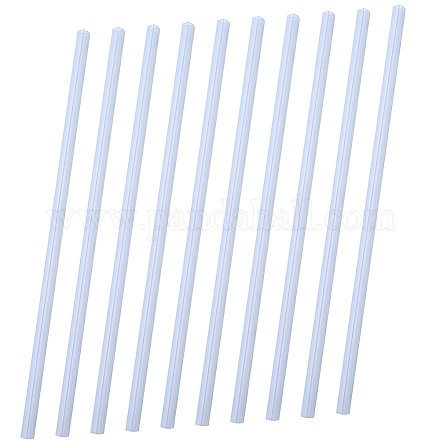 GORGECRAFT 10PCS Binding Bars Plastic 12 Inches Plastic Folders Report Cover Slide Grip Spine Bars White for School and Office for Students and Coworkers 40 Sheet Capacity FIND-WH0290-06B-1
