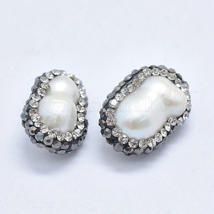 Perle des perles d'eau douce naturelles RB-K056-06B-1
