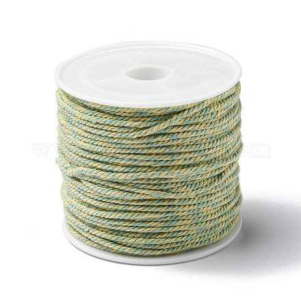 綿編み糸  スプールで  ラウンド  甘露  1.2mm  約21.87ヤード（20m）/ロール OCOR-B003-01A-12-1