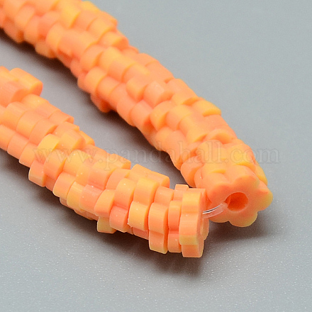 Polymer Clay Bead Strands CLAY-T001-A05-1