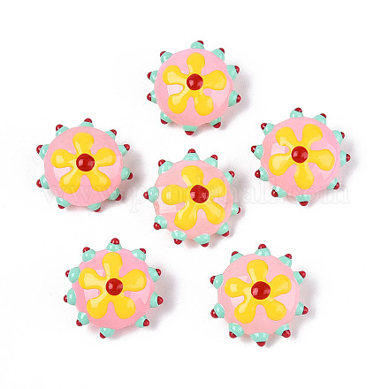 Abalorios de colores vario hechos a mano&nbsp;LAMP-T023-25F-1