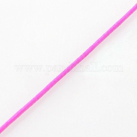 Elastic Round Jewelry Beading Cords Nylon Threads NWIR-L003-C-06-1