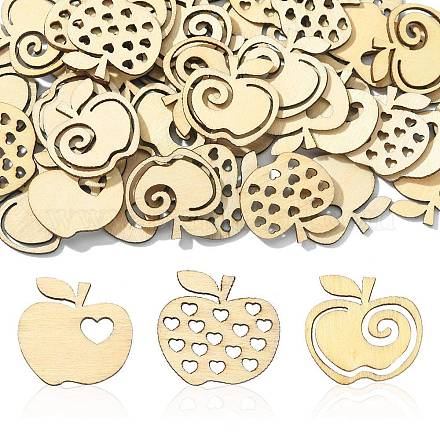 Unfinished Wooded Apple Sheets WOOD-CJC0012-04-1