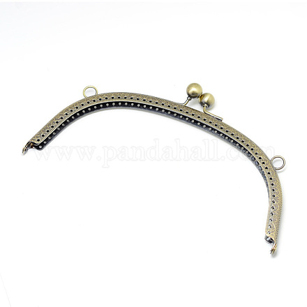 Iron Purse Frame Handle for Bag Sewing Craft Tailor Sewer FIND-T008-066AB-1