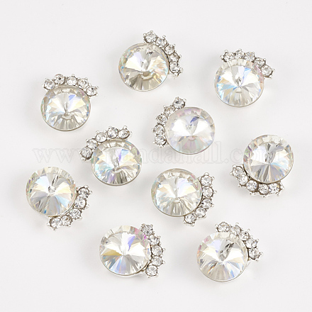 Cabochons Diamante de imitación de la aleación MRMJ-T014-19B-1