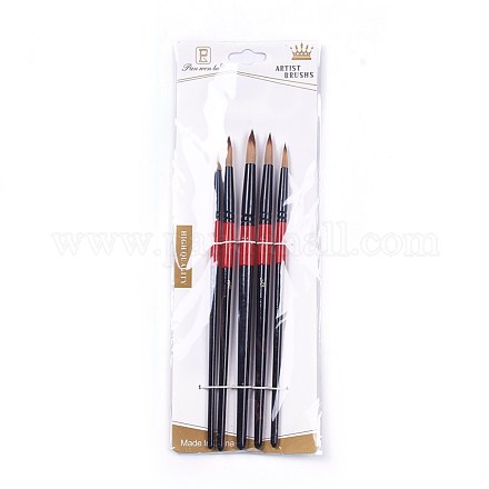 Penna pennello in nylon con olio per capelli AJEW-L072-50B-1