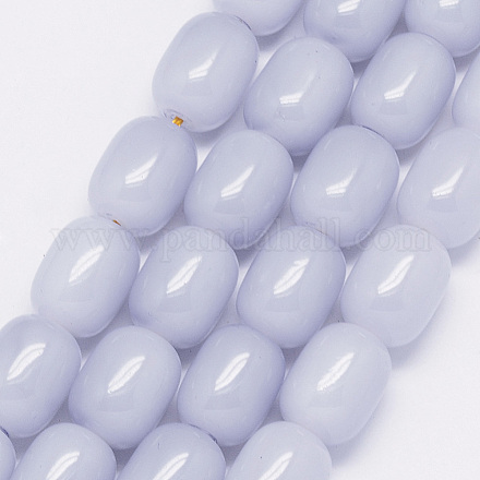 Chapelets de perles en verre imitation jade GLAA-G046-16x12mm-A44-1