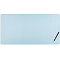 PVC Mouse Pad, with Suede, Rectangle, Light Blue, 400x800x1.6mm