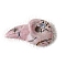Natural Rhodonite Pendants, Bird, 23x43mm, Hole: 5mm