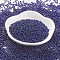 TOHO Japanese Seed Beads, Round, (28D) Dark Cobalt, 11/0, 2x1.5mm, Hole: 0.5mm, about 42000pcs/pound