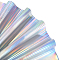 Laser PU Leather Fabric, Craft Supplies, Silver, 1350x300x0.8mm