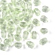 50 Stück transparente Glasperlen&nbsp;GLAA-YW0004-83G-1