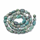 Chapelets de perles en chrysocolle naturelle G-S331-6x8-003-2