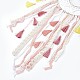 DIY Woven Net/Web with Feather Making Set DIY-WH0098-01-2
