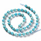 Chapelets de perles en turquoise synthétique G-S362-088B-2