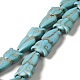 Chapelets de perles en turquoise synthétique G-E594-04-1