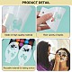 GORGECRAFT 24PCS Face Paint Stencils Body Painting Template Butterfly Bunny Penguin Sea Animal Fairy Unicorn Fox Pattern Reusable Soft Tattoo Stencils for Cosplay Party Body Makeup Art Painting DIY-WH0304-582B-5