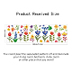 Superdant Blumen-Wandaufkleber DIY-WH0228-589-2