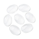 Transparent oval Glas Cabochons X-GGLA-R022-35x25-4